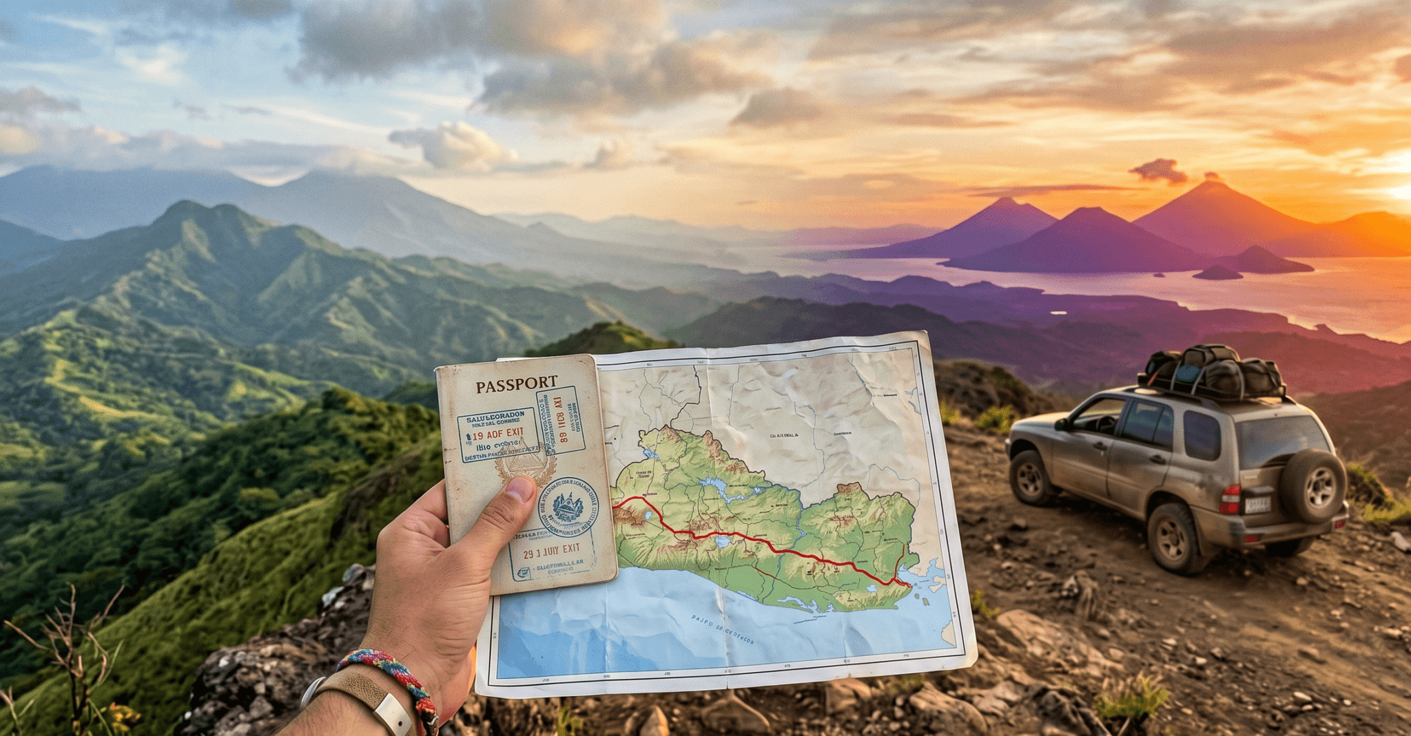 De Frontera a Frontera – Cruzando El Salvador en 5 Días